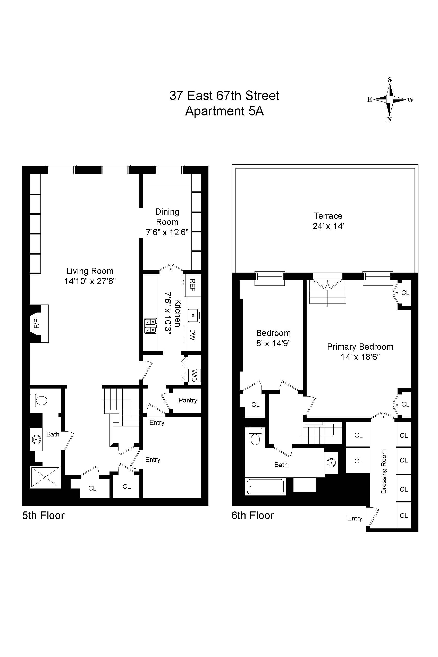 37 East 67th Street, New York City NY 10065 A.N Shell Realty