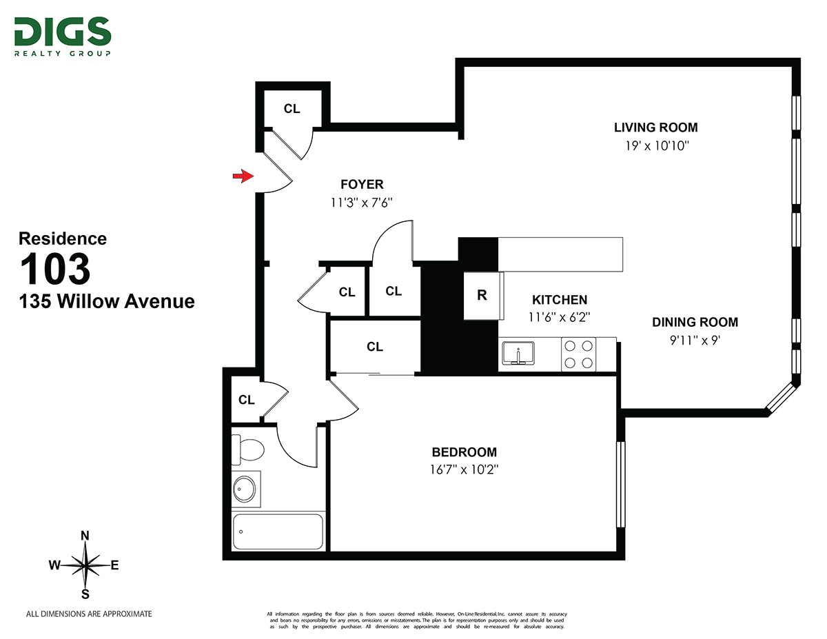 135 Willow Street, New York City NY 11201 A.N Shell Realty