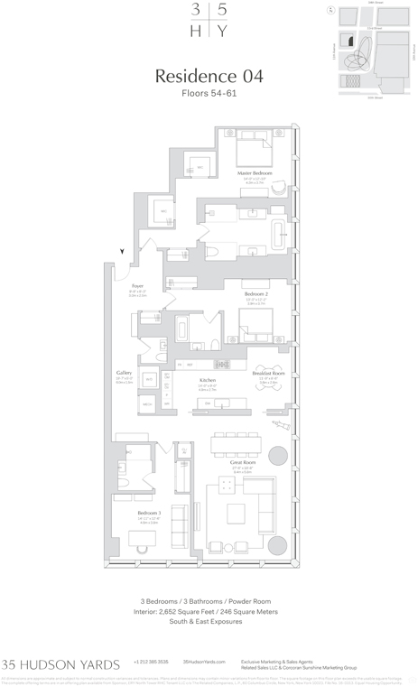 35 Hudson Yards, New York City NY 10001 A.N Shell Realty