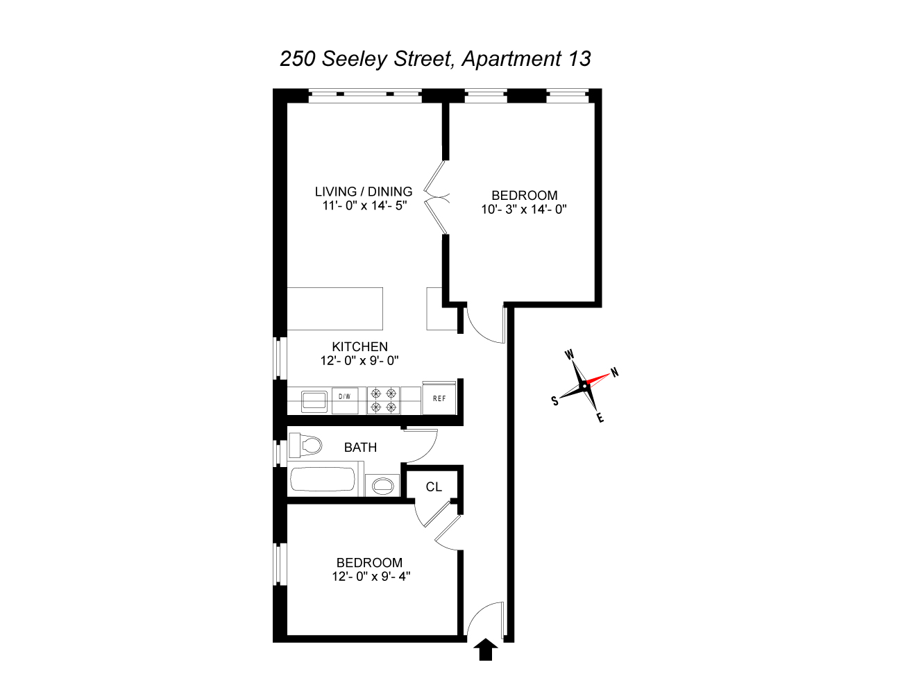 250 Seeley Street, New York City NY 11218 A.N Shell Realty