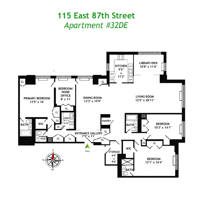 115 East 87th Street, New York City NY 10128 A.N Shell Realty