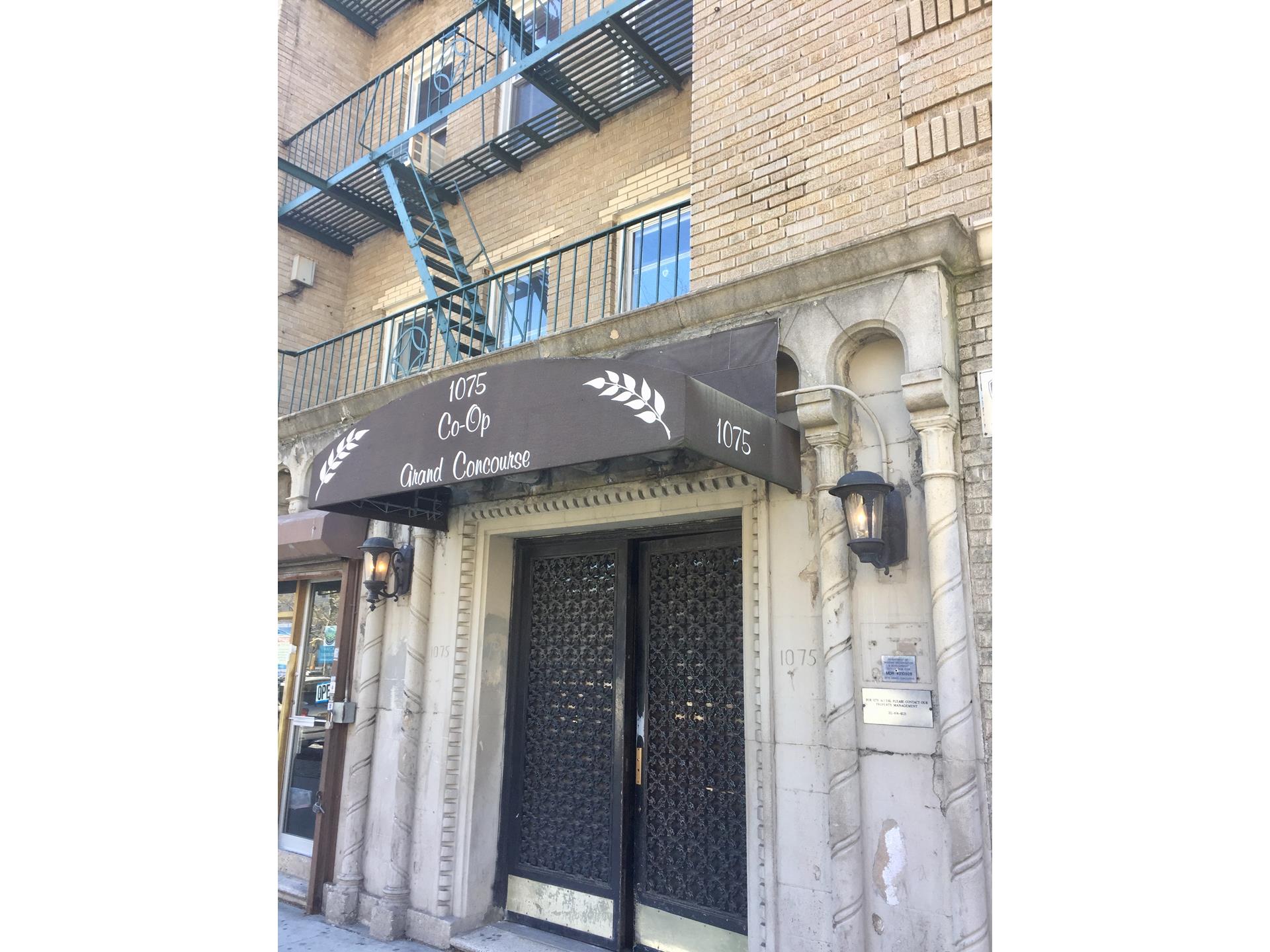 1075 Grand Concourse, New York City NY 10452 A.N Shell Realty
